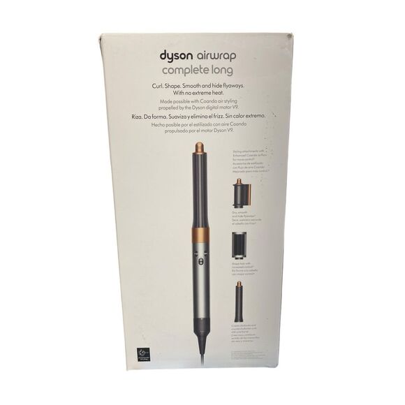 Dyson Airwrap Complete Long Multi-Styler Diffuse Hair in Nickel & Copper - Picture 1 of 14